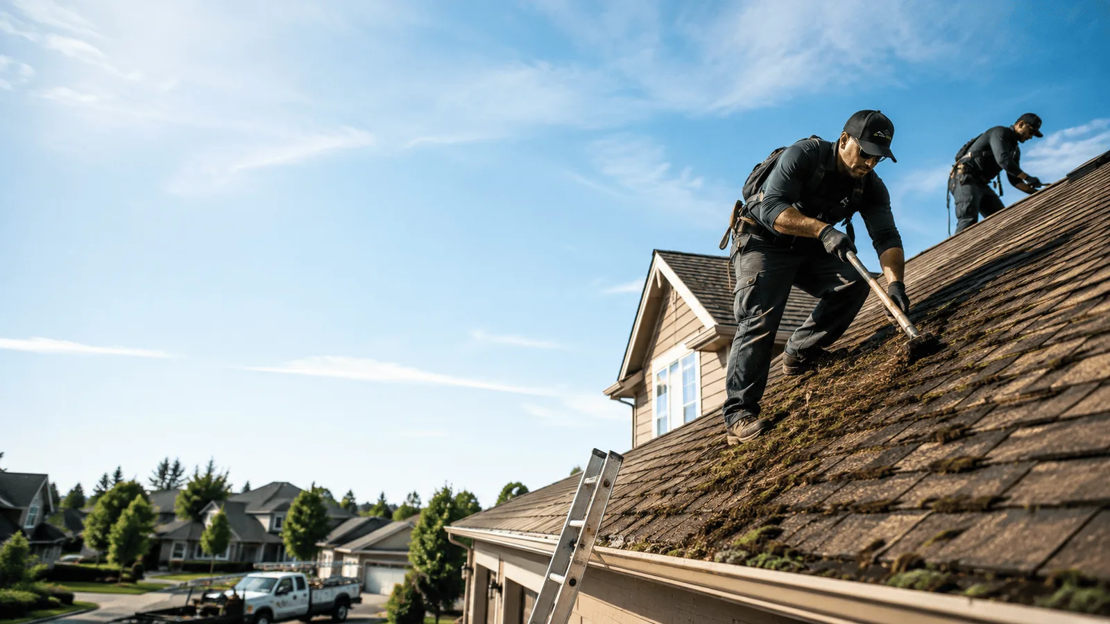 Roof Moss Removal in Wahpeton, ND near me